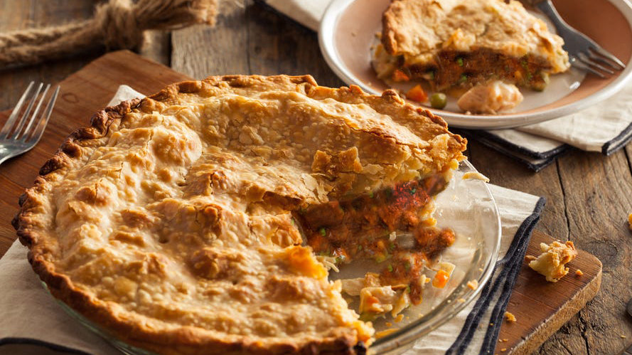 Butter Chicken Pot Pie - A Simple Leftover Recipe