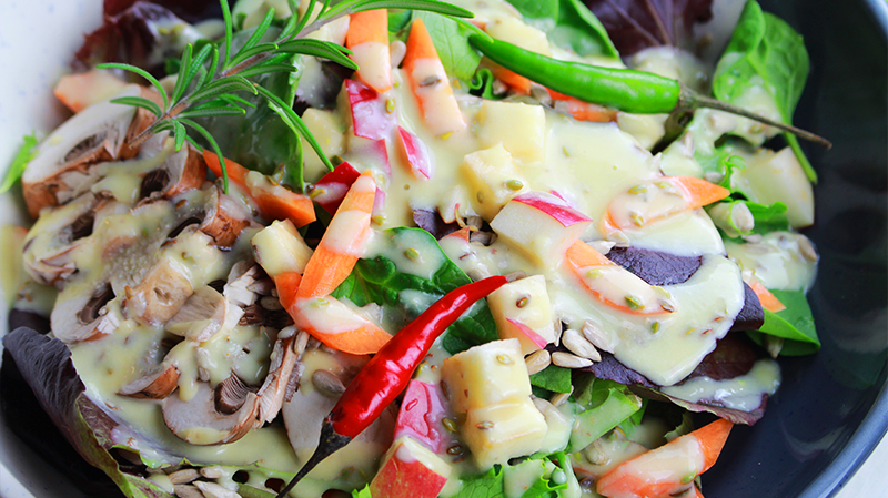 A Jewel Weed Vinaigrette - Jewel Weed Culinary Uses