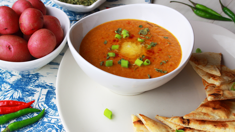 West Indian Spiced Squash Soup