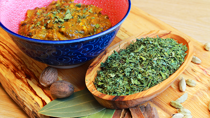 fenugreek leaves - kasoori methi