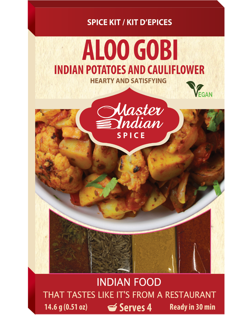 Aloo Gobi (Indian Potatoes and Cauliflower, Vegan)
