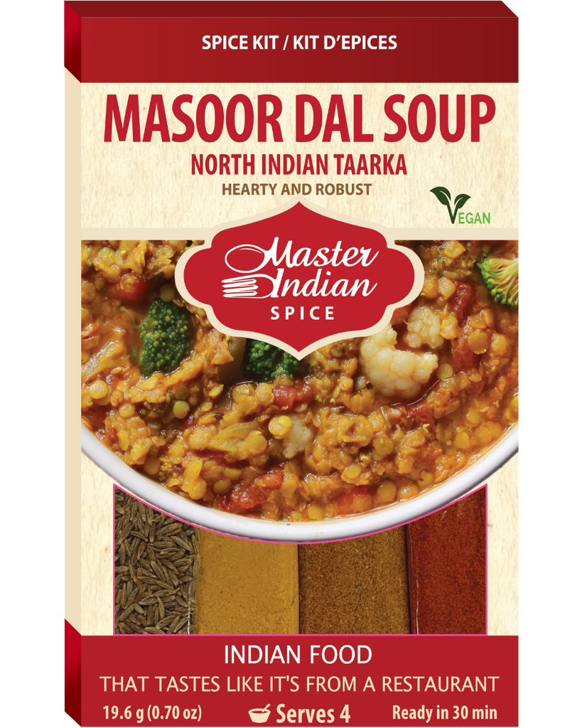 Masoor Dal Soup (Vegan)