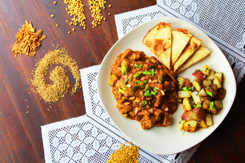 North Indian Tempeh Curry Recipe