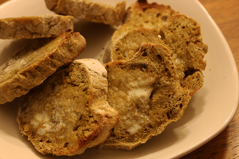 Patiala-Spiced Garlic Baguettes