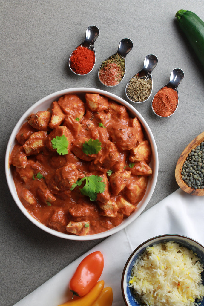 Free Butter Chicken 1950's Inspired