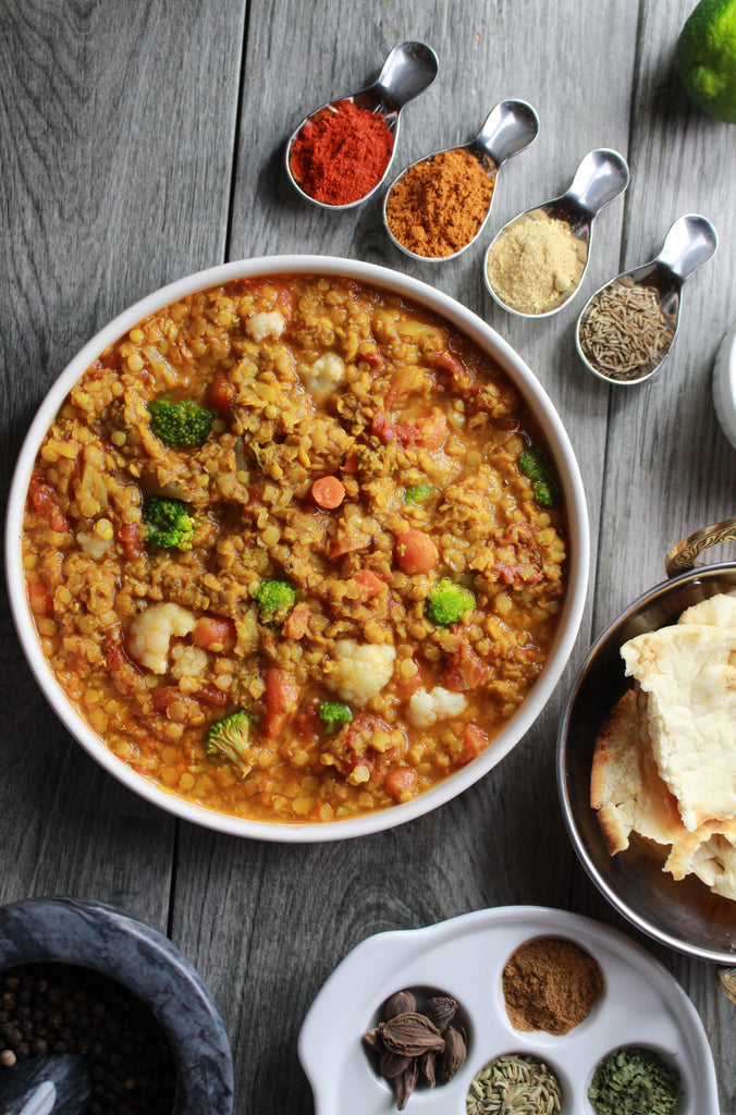 Masoor Dal Soup (Vegan)